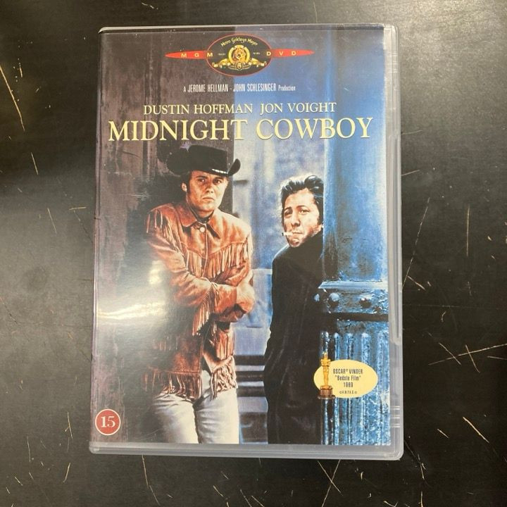 Keskiyön Cowboy DVD (VG/M-) -draama-